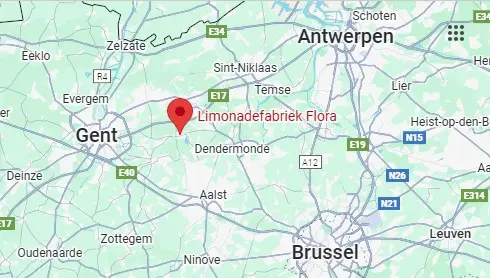 Locatie Limonadefabriek Flora Overmere