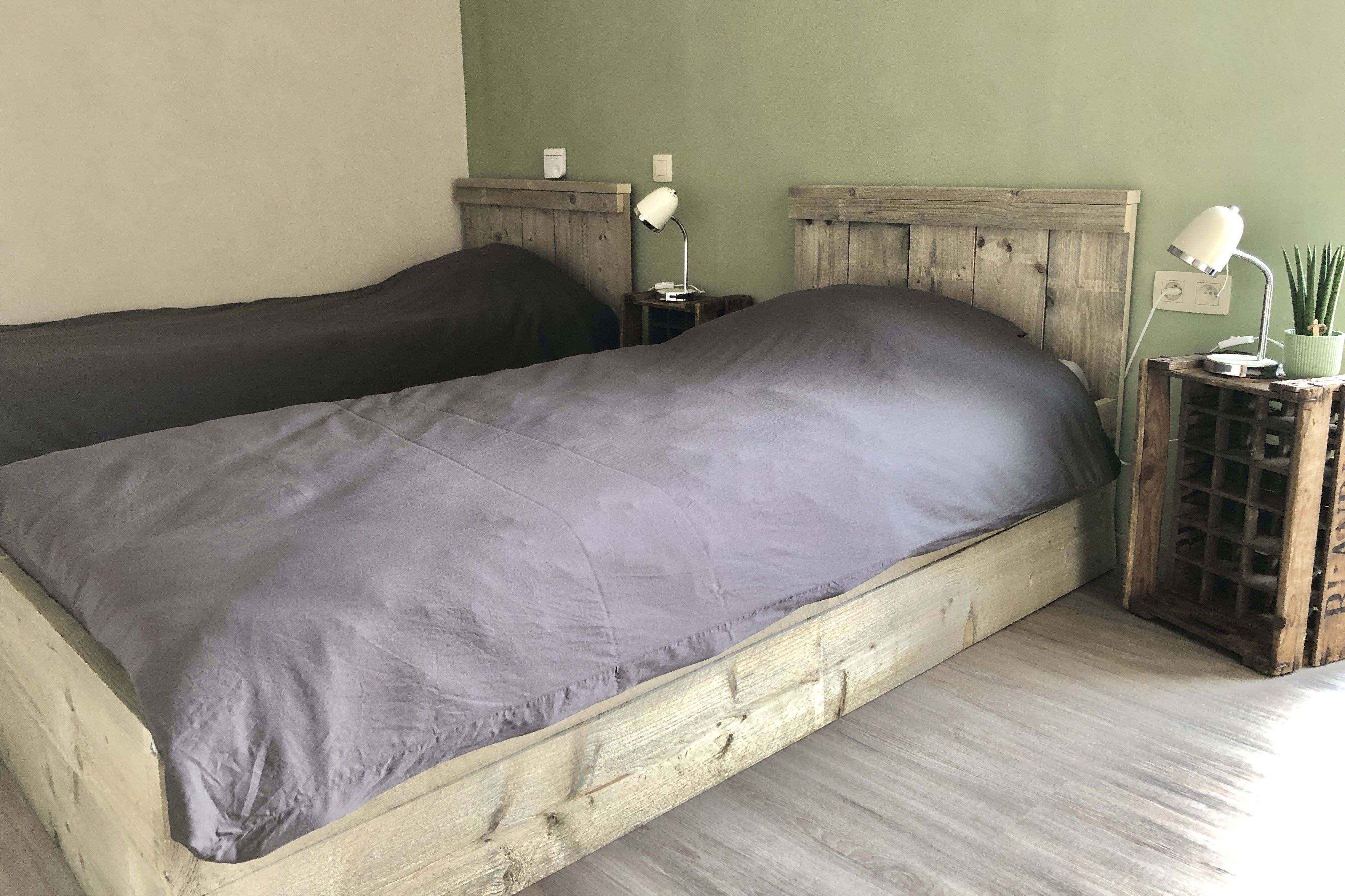 Slaapkamer vakantiewoning: keuze of dubbele bedden op vraag