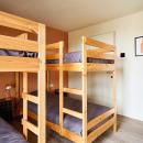 Slaapkamer met 2 stapelbedden voor 4 personen