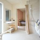 Badkamer beneden, rolstoltoegankelijk (A+ label)