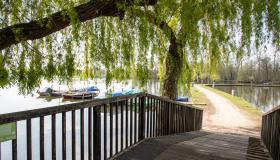 Wandelen langs Overmere Donk